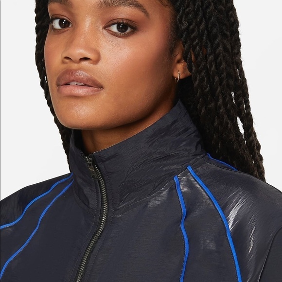 Revolve Jordan NWT Sisterhood Flight Suit in Black & Hyper Royal XS Standard Fit - Picture 15 of 16